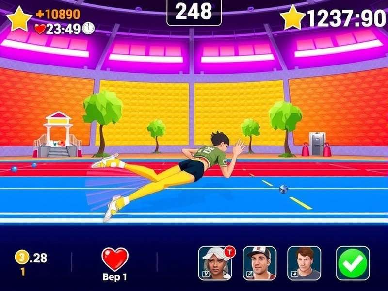 Pepper Sprint Champion Game Screenshot